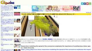 新型コロナウイルス感染症(COVID-19)は、飛沫感染と接触感染が主要な感染経路だと考えられている病気です。フィンランドの研究機関が公開した、くしゃみ・せきなどによって口から飛び出す粒子がどのように室内に拡散するかを示すムービーを見ると、屋内ではCOVID-19の感染リスクが高くなることがよく理解できます。