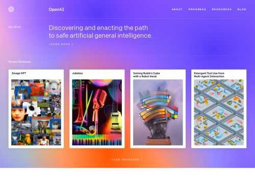 OpenAI is an AI research and deployment company with the mission to ensure that artificial general intelligence benefits all of humanity.
